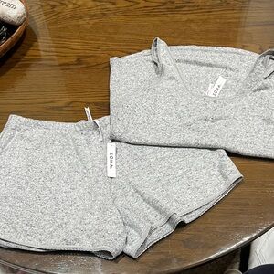 Soma Heathered Gray Lounge Set
